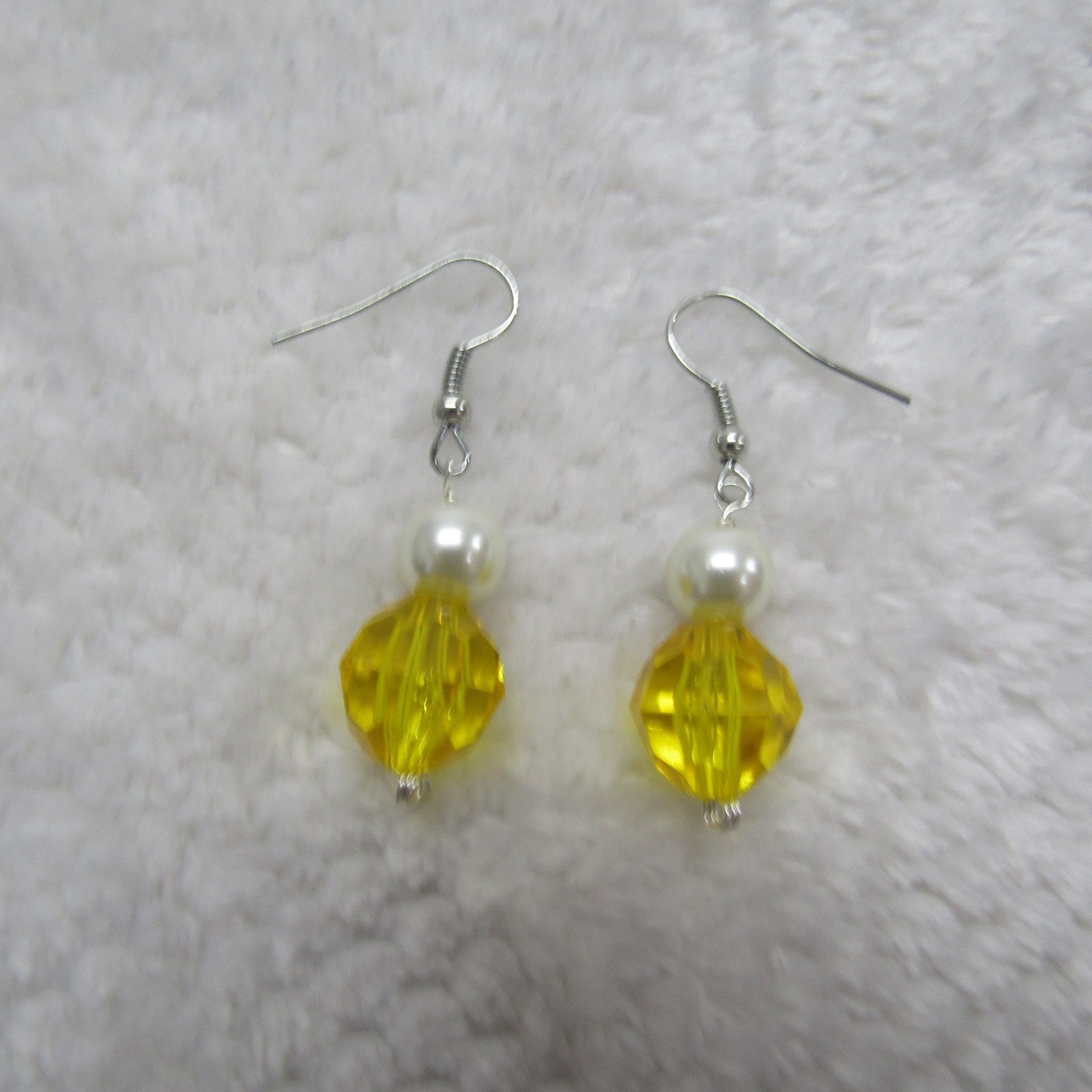 Yellow Drop Earrings For Women Teen Gift Idea Holiday Casual 9$